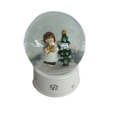 Manufacturer High Quality Resin Fairy Snow Globe